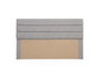 Hanah Home Cabecero Motya 120 Gris 97x120x7 cm